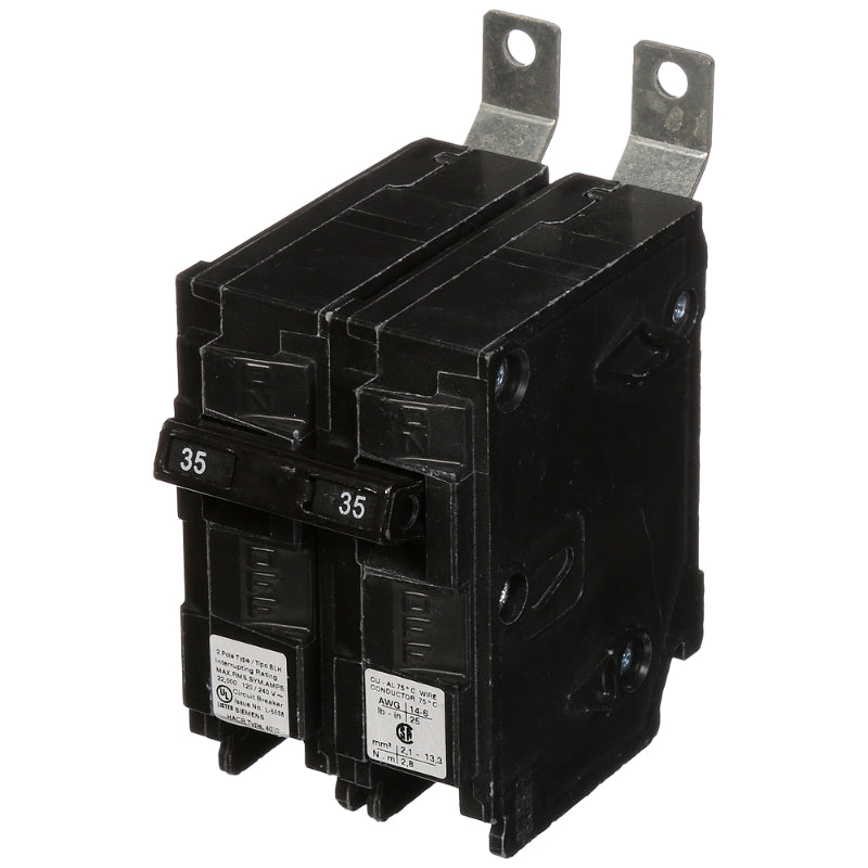 B235H Siemens BLH Molded Case Circuit Breaker 35 A 2 Pole 120/240 VAC BL 125A Frame Thermal Magnetic Load Side Lug 22 kA