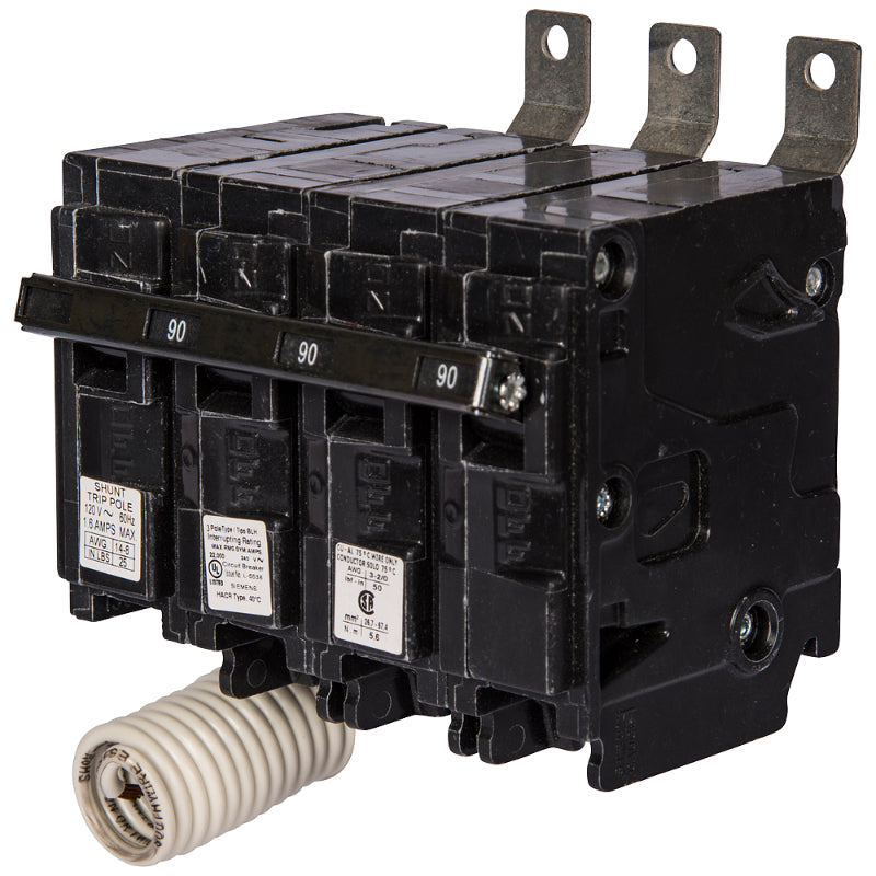 B39000S01 Siemens BL Molded Case Circuit Breaker 90 A 3 Pole 240 VAC BL 125A Frame Thermal Magnetic Load Side Lug 10 kA