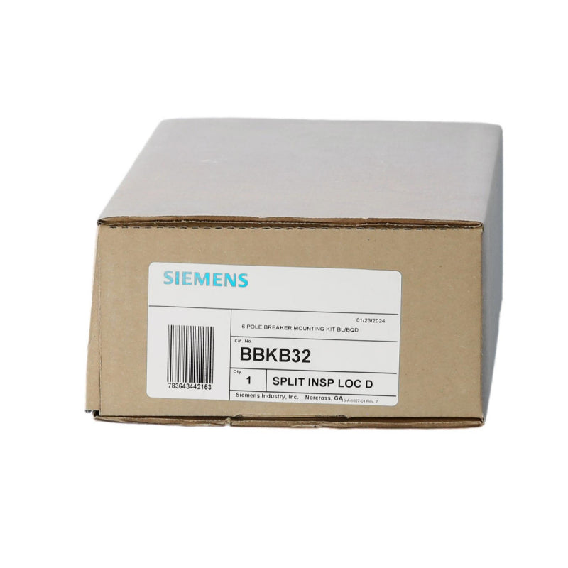 BBKB32 Siemens 3 in Breaker Mounting Kit 125 A For P2 Lighting Panel