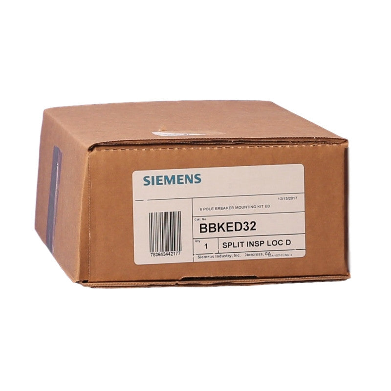 BBKED32 Siemens 3 in Breaker Mounting Kit 125 A For Type P2 P3 Panel Board