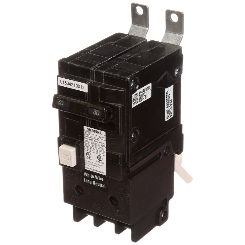 BF230 Siemens BLF Molded Case Circuit Breaker 30 A 2 Pole 120/240 VAC Thermal Magnetic Load Side Lug 10 kA