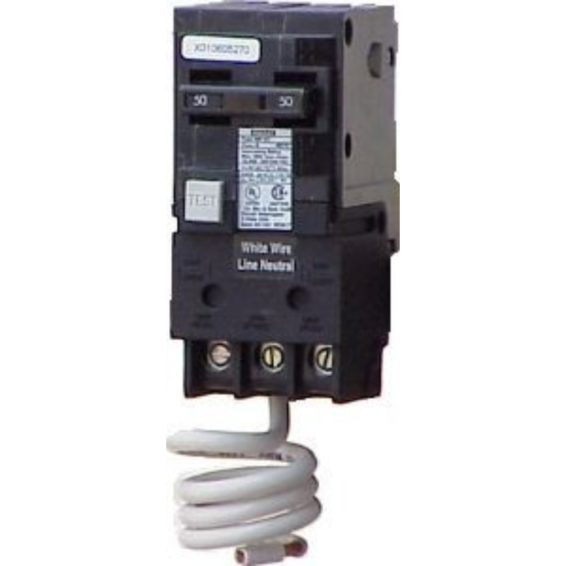 BF250 Siemens BLF Molded Case Circuit Breaker 50 A 2 Pole 120/240 VAC Thermal Magnetic Load Side Lug 10 kA