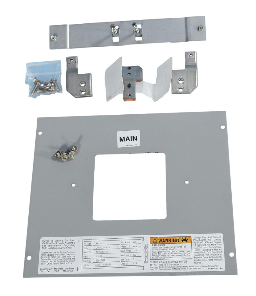 BKFD225 Main 3 Pole Breaker Kit for PRL Eaton Panelboards Eaton Pow-R-stock series Main circuit breaker kit