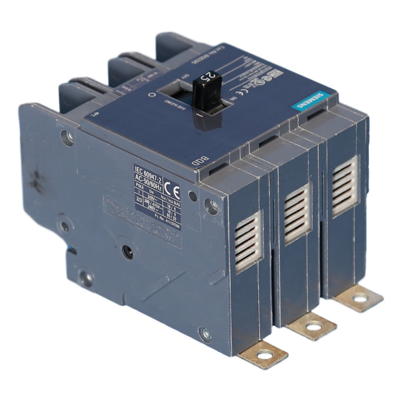BQD3100 Siemens BQD Molded Case Circuit Breaker 100 A 3 Pole 480 VAC BQD 100A Frame Thermal Magnetic Load Lug 14 kA