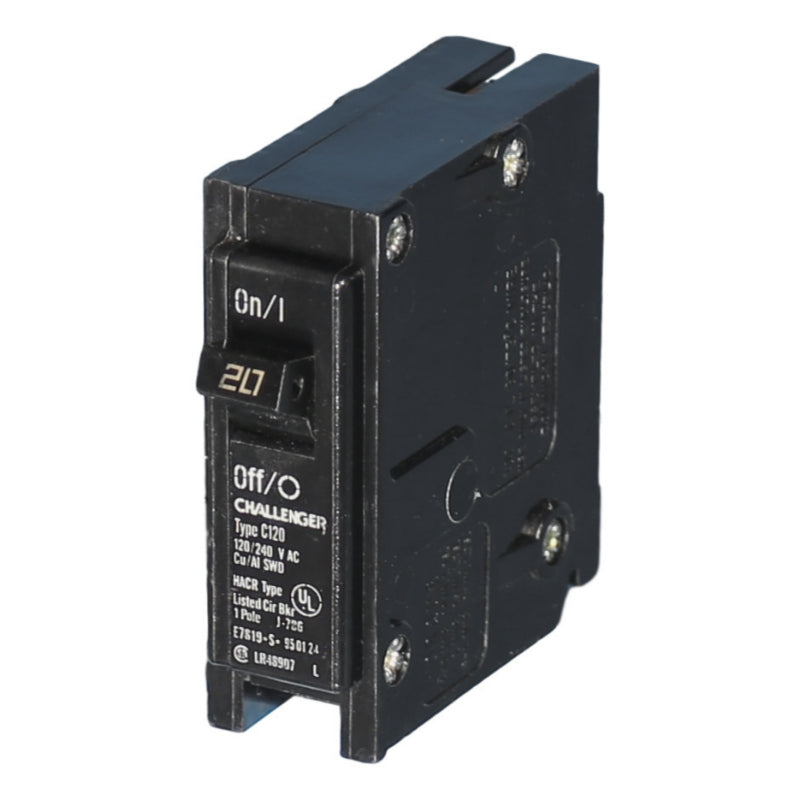 C120 Challenger Plug-In Circuit Breaker 120 V 20 A 1 Pole