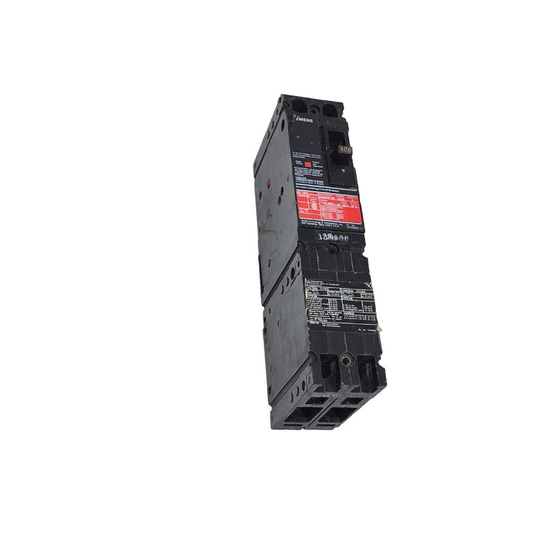 CED62B100 Siemens Sentron & CED6 Molded Case Circuit Breaker 100 A 2 Pole 600 VAC ED 125A Frame Thermal Magnetic Load Side Lug 200 kA