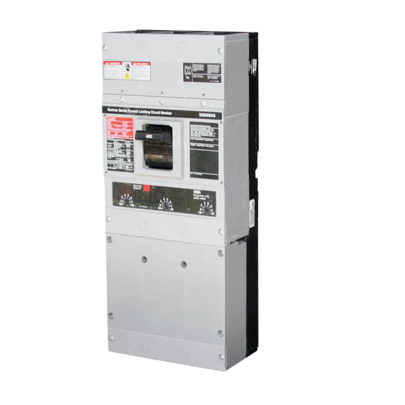 CJD63B400 Siemens Sentron & CJD6-A Molded Case Circuit Breaker 400 A 3 Pole 600 VAC JD 400A Frame Thermal Magnetic Line and Load Side Lug 200000 A