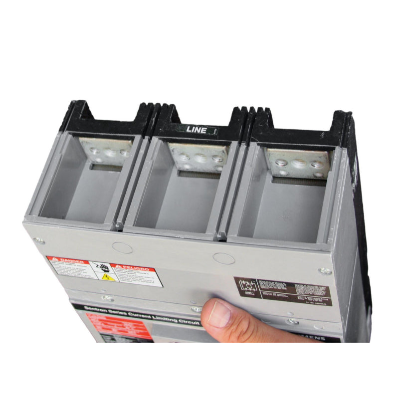 CJD63B400 Siemens Sentron & CJD6-A Molded Case Circuit Breaker 400 A 3 Pole 600 VAC JD 400A Frame Thermal Magnetic Line and Load Side Lug 200000 A