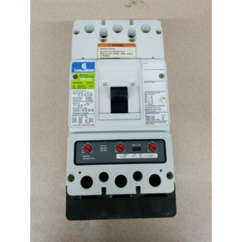 CKH3150 Challenger Molded Case Circuit Breaker Thermal Magnetic 600 V 150 A 3 Pole 65 kA