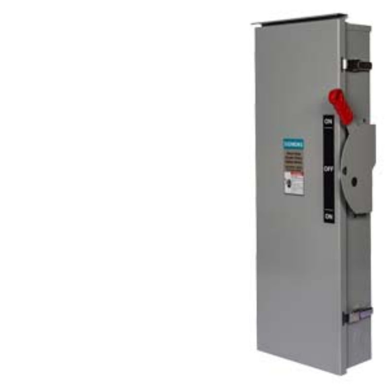 DTNF361R Siemens Safety Switch 600 V 30 A Non-Fusible 3PDT 3 Pole 304 Stainless Steel