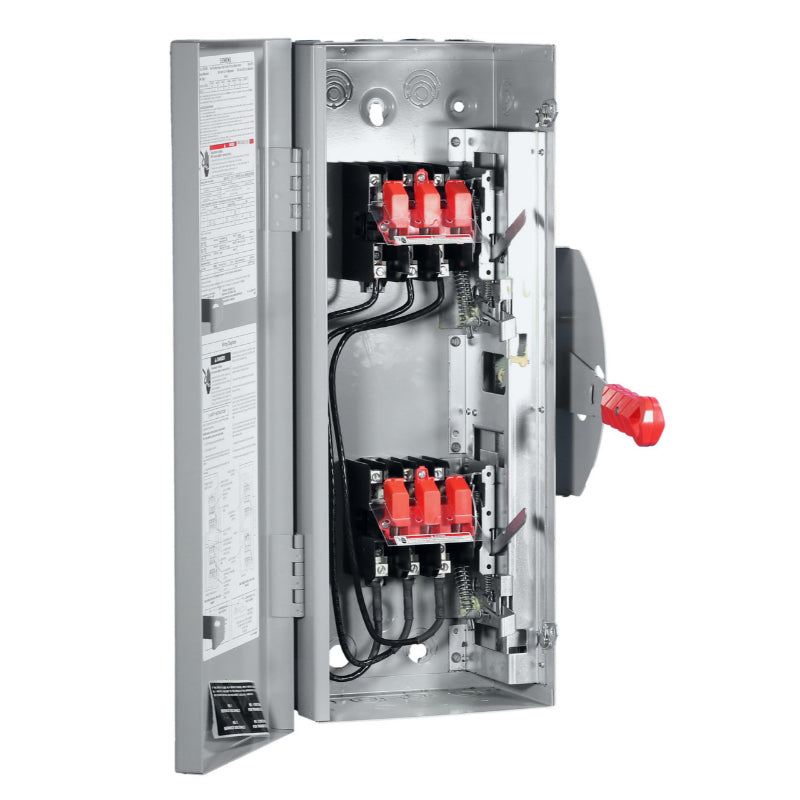 DTNF361 Siemens Safety Switch 600 V 30 A Non-Fusible 3PDT 3 Pole Steel