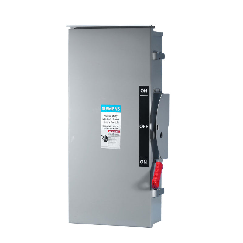 DTNF363R Siemens Safety Switch 600 V 100 A Non-Fusible 3PDT 3 Pole