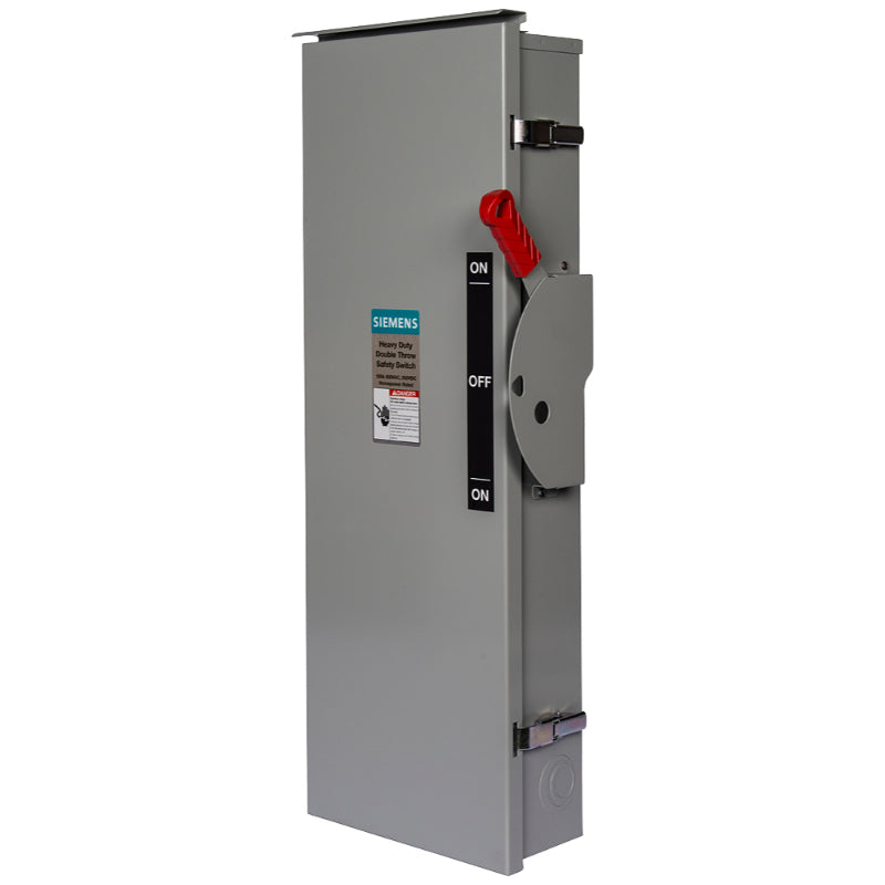 DTNF365 Siemens Safety Switch 600 V 400 A Non-Fusible 3PDT 3 Pole Steel