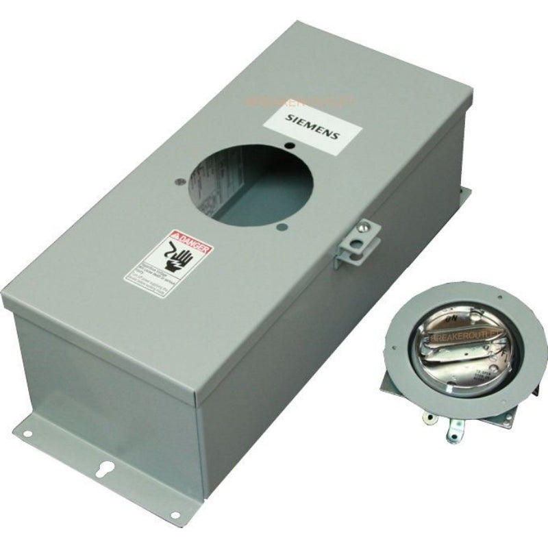 E2N12 Siemens Sentron Circuit Breaker Enclosure 15 to 100 A ED Frame For ED2/ED4/ED6 Molded Case Circuit Breaker Type 12 NEMA