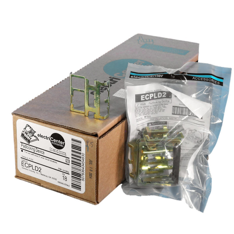 ECPLD2 Siemens Padlock Device For QP/BL/QAF2/QPF/QE/QT/BQ Circuit Breaker Series