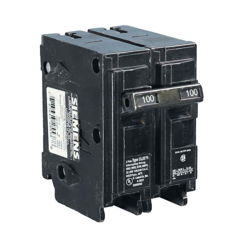 EQ9675 Siemens Main Breaker 100 A For EQIII Series Load Center