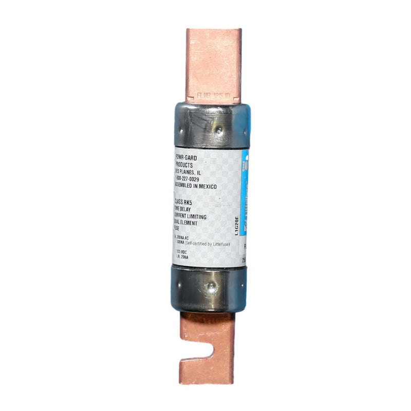 FLNR-125-ID Littelfuse FLNR_ID Time Delay Fuse 250 V 125 VDC 300 kA Blade Terminal Class RK5 Dual 125 A