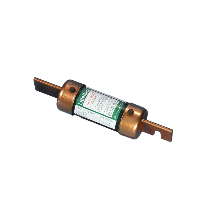FLNR-200 Littelfuse FLNR Time Delay Fuse 250 V 125 VDC 300 kA Blade Terminal Class RK5 Dual 200 A
