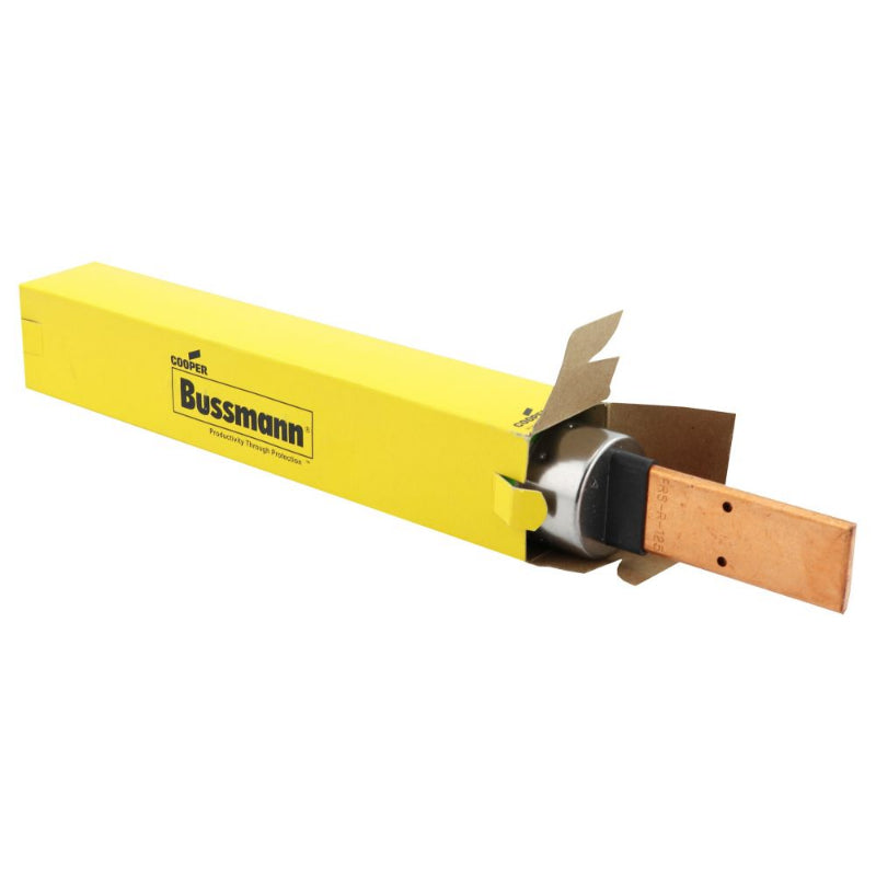 FRS-R-125 Fusetron Bussmann Time Delay Fuse 600 V 300 VDC 200 kA Blade Terminal Class RK5 Dual 125 A