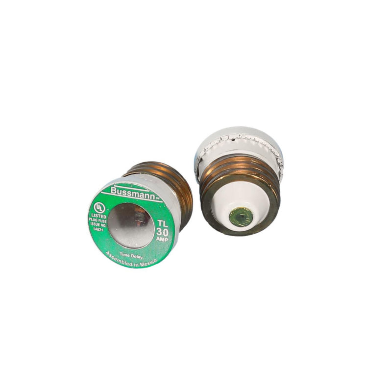 Fuse_Plug-30 Littelfuse Glass Plug Fuse 125 V Male Screw Glass 30 A