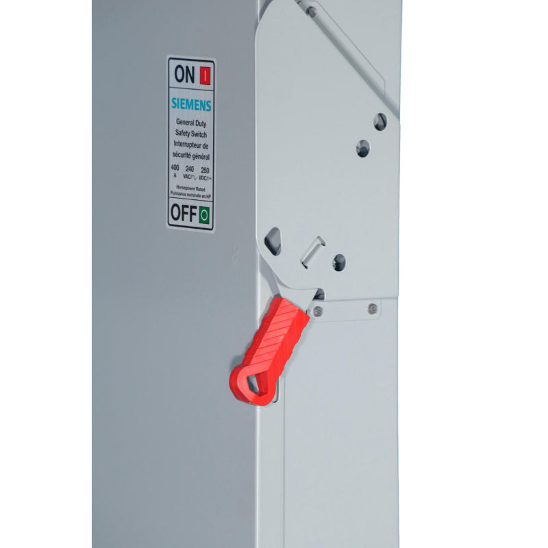 GF325NA Siemens A & VBII Series Safety Switch 240 V 400 A Fusible 3PST 3 Pole