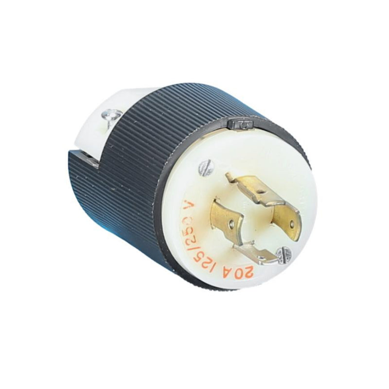 HBL2411 Hubbell Twist-Lock Plug Nylon 20 A 125/250 VAC 3 Pole