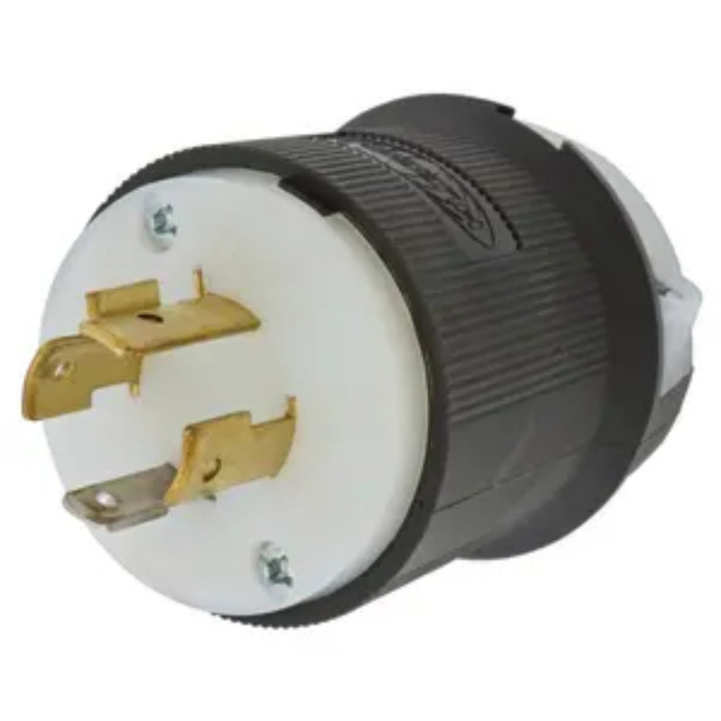 HBL2411 Hubbell Twist-Lock Plug Nylon 20 A 125/250 VAC 3 Pole