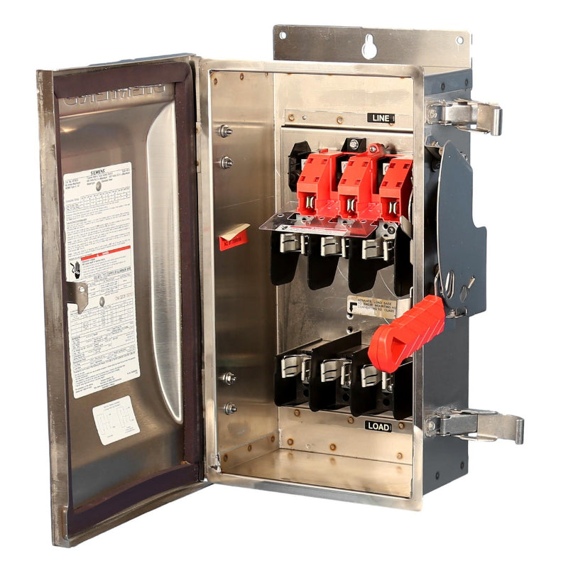 HF362S Siemens VBII Series Safety Switch 600 VAC 60 A Fusible 3 Pole