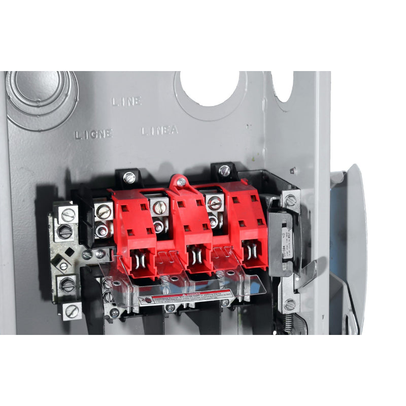 HF363N Siemens VBII Series Safety Switch 600 VAC 100 A Fusible 3PST 3 Pole Steel