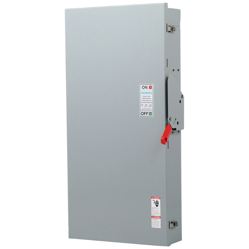 HF365NRA Siemens A & VBII Series Safety Switch 600 VAC 400 A Fusible 3PST 3 Pole Steel