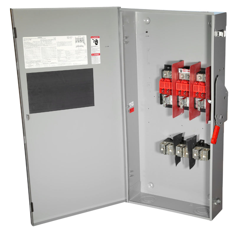 HF366A Siemens A & VBII Series Safety Switch 600 VAC 600 A Fusible 3PST 3 Pole Steel