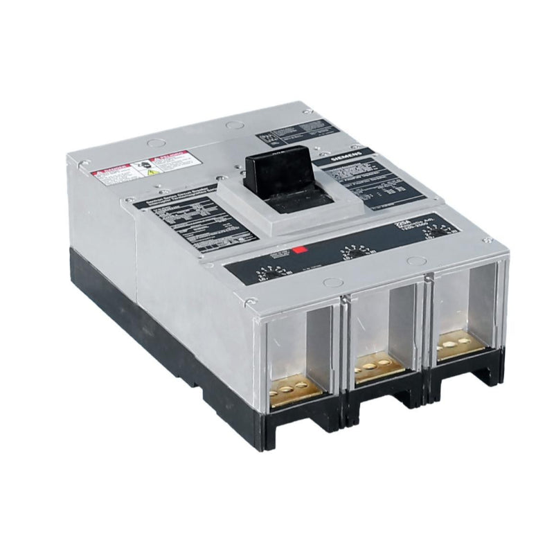 HJXD63B225H Siemens Sentron HJXD6 Molded Case Circuit Breaker 225 A 3 Pole 600 VAC JD 400A Frame 100 kA