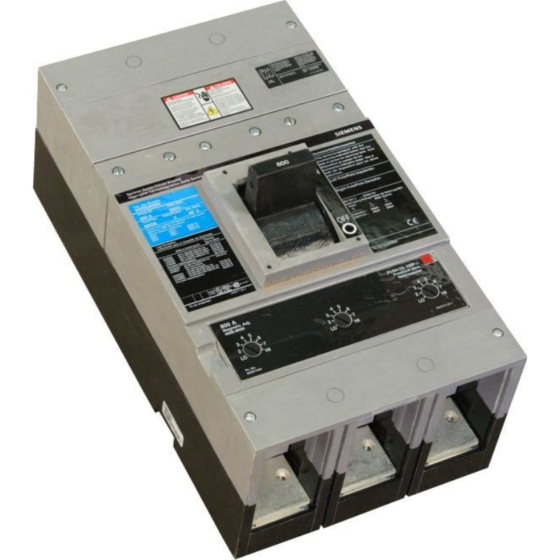 HMD63B700 Siemens Sentron HMD6 Molded Case Circuit Breaker 700 A 3 Pole 600 VAC MD 800A Frame Thermal Magnetic Line and Load Side Lug 65 kA