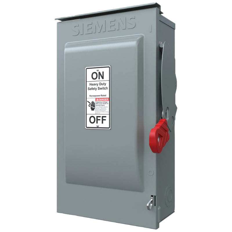 HNF362 Siemens VBII Series Safety Switch 600 V 60 A Non-Fusible 3PST 3 Pole
