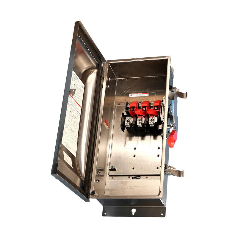 HNF363S Siemens VBII Series Safety Switch 600 VAC 100 A Non-Fusible 3PST 3 Pole 304 Stainless Steel
