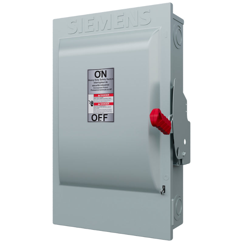 HNF364 Siemens VBII Series Safety Switch 600 VAC 200 A Non-Fusible 3PST 3 Pole