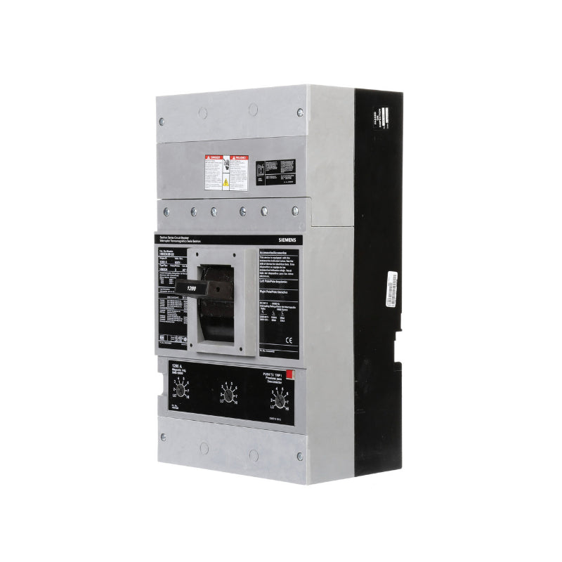 HNXD63B100 Siemens Sentron HNXD6 Molded Case Circuit Breaker 1000 A 3 Pole 600 VAC ND 1200A Frame Thermal Magnetic 65 kA