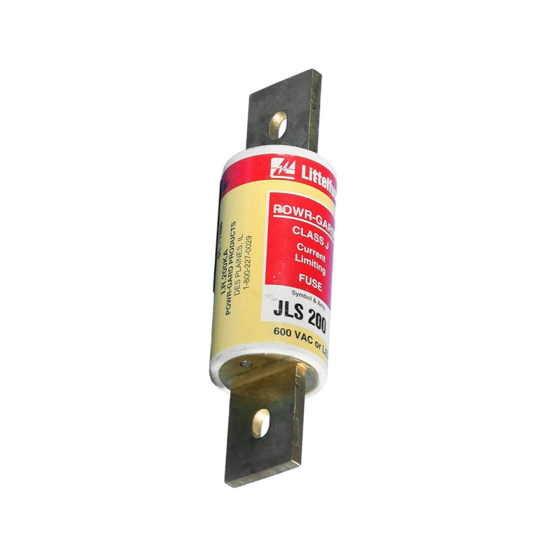 JLS200 Littelfuse JLS Fast Acting Fuse 600 V 200 kA Class J Blade Terminal 200 A