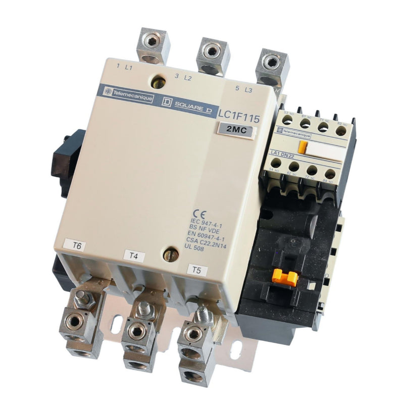 LC1F115 Telemecanique TeSys F Contactor 200 A 690 VAC/460 VDC 3 Pole