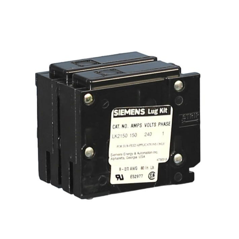 LK2150 Siemens Subfeed Lug Kit 150 A For Load Center