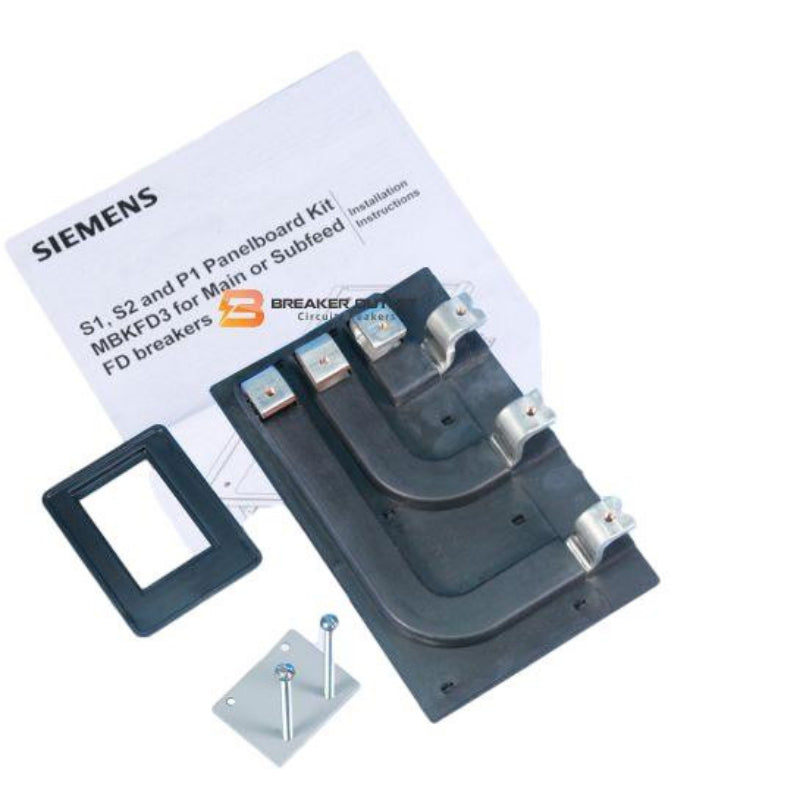 MBKFD3 Siemens Main or Subfeed Breaker Mounting Kit 250 A For Type P1 Panel Board