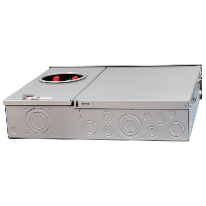 MC0816B1200TH Siemens Double Hub Meter Load Center 240 V 200 A 16 Circuit Single Phase Gray