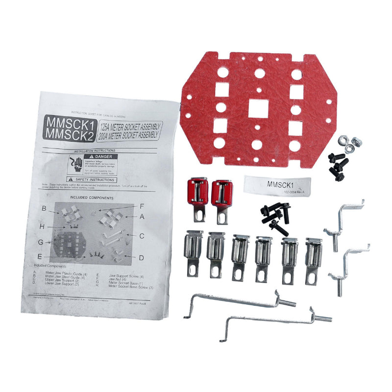 MMSCK1 Siemens Socket Assembly Kit 125 A For Modular Meter