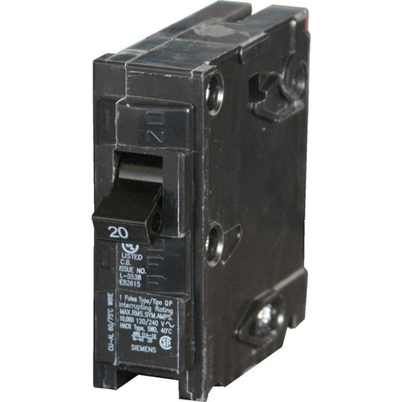 MP130 Siemens MP-T Miniature Circuit Breaker 120 V 30 A 1 Pole 10 kA