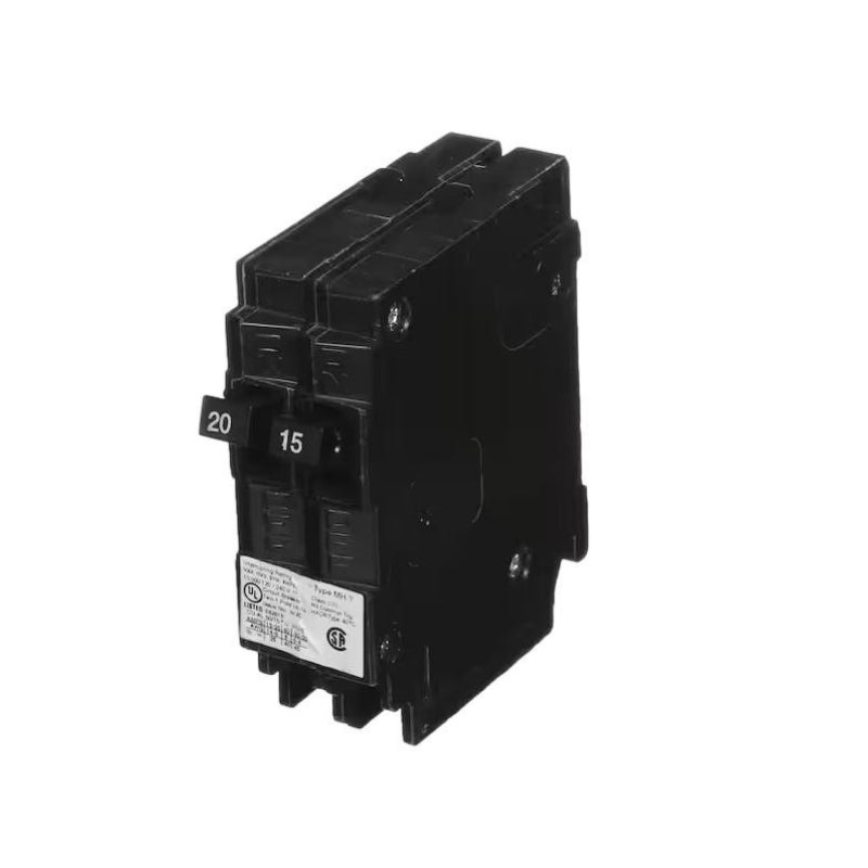 MP2015 Murray MH-T Duplex Circuit Breaker 120 V 15/20 A 1 Pole 10 kA