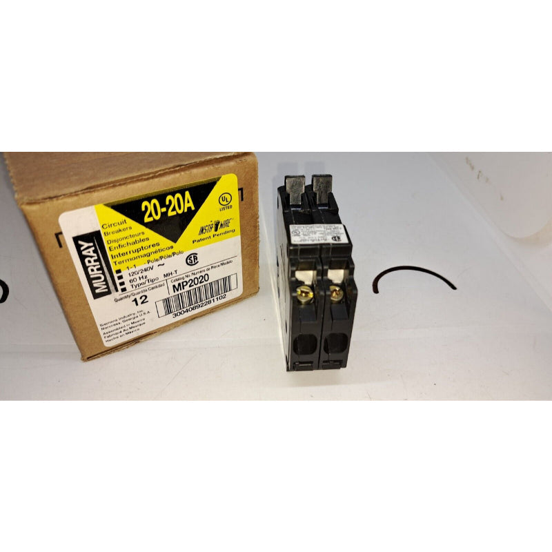 MP2020 Murray MH-T Duplex Circuit Breaker 120 V 40 A 2 Pole 10 kA