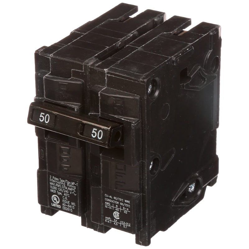 MP250 Murray MP-T Low Voltage Circuit Breaker 120/240 V 50 A 2 Pole 10 kA