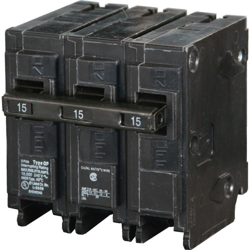 MP315 Murray MP-T Low Voltage Circuit Breaker 240 V 15 A 3 Pole 10 kA