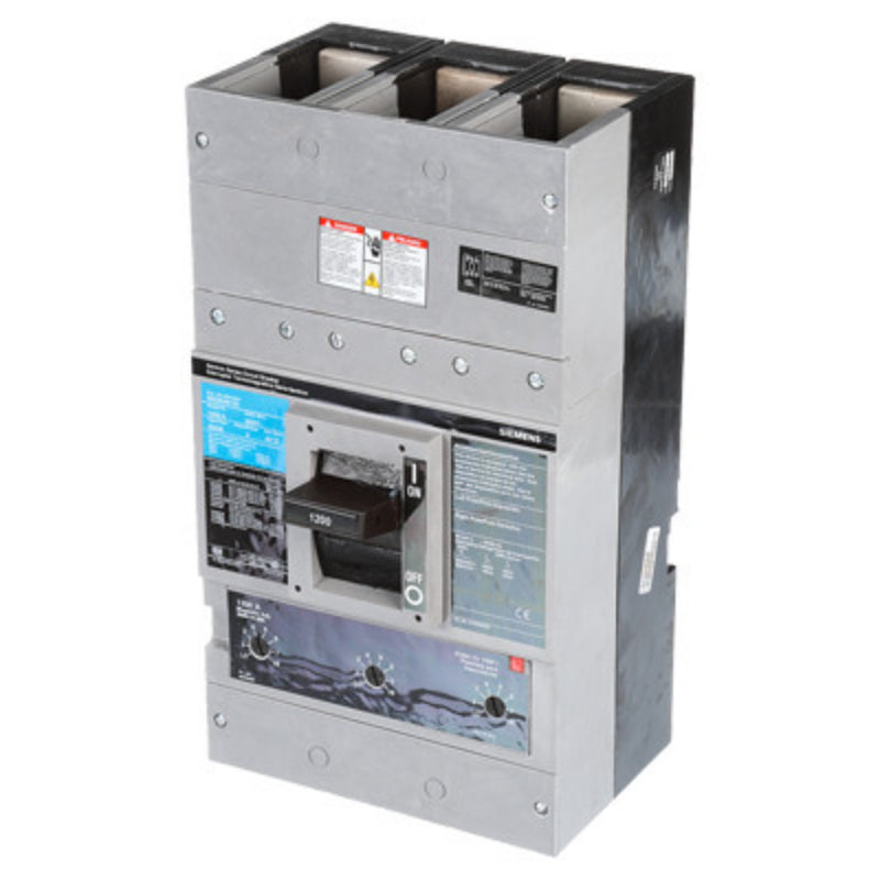 ND63B120 Siemens Sentron & ND6 Molded Case Circuit Breaker 1200 A 3 Pole 600 VAC ND 1200A Frame Thermal Magnetic Line and Load Side Lug Bolt-On 65 kA