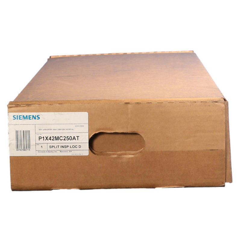 P1X42MC250AT Siemens Unassembled Lighting Panel 208/120 V 250 A For RP1 Panel Board